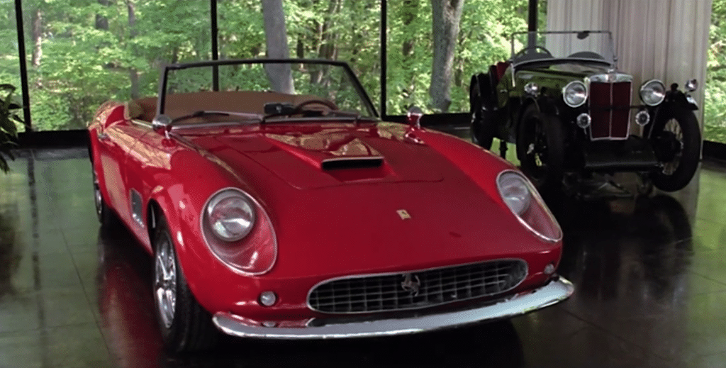 Save Ferris. Ferrari 250GT California offered for sale at auction